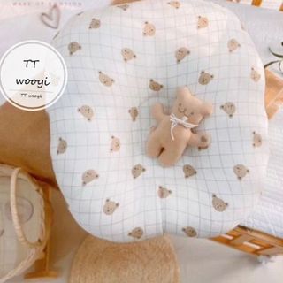 GỐI CHỐNG TRÀO NGƯỢC CHO BÉ SỢI MUSLIN WOOJI BÔNG CAO CẤP 56122 - LADY'S PASSION
