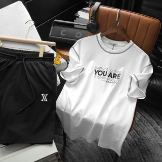 SET BỘ UNISEX YOU ARE CHẤT COTTON DÀY DẶN, THẤM HÚT MỒ HÔI P2423 - LADY'S PASSION