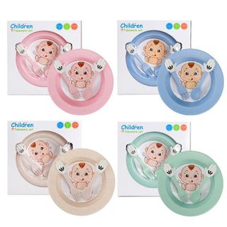 ĐĨA KÈM THÌA DĨA CHILDREN LÚA MẠCH AN TOÀN CHO BÉ ĂN DẶM 00566 - LADY'S PASSION