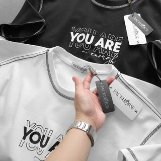 ÁO THUN UNISEX ARE CHẤT COTTON CPAU, DÀY DẶN, ĐỨNG DÁNG, THẤM HÚT MỒ HÔI TỐT P242 - LADY'S PASSION