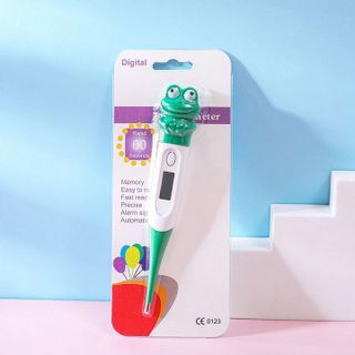 NHIỆT KẾ ĐIỆN TỬ ĐẦU MỀM HÌNH THÚ CHỐNG NƯỚC, KHÔNG CÓ THỦY NGÂN AN TOÀN TUYỆT ĐỐI CHO TRẺ EM 55927 - LADY'S PASSION