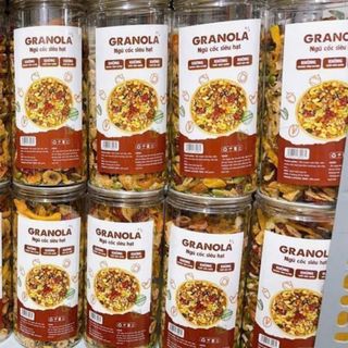 Granola siêu hạt dinh dưỡng tốt cho sức khỏe
