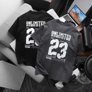 ÁO THUN OVERSIZE UNLIMITED COTTON KHÔ, DỆT GÂN NHỎ, THẤM HÚT TỐT, CO GIÃN MỀM MẠI P252 - LADY'S PASSION