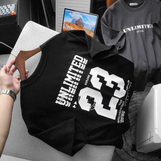ÁO THUN OVERSIZE UNLIMITED COTTON KHÔ, DỆT GÂN NHỎ, THẤM HÚT TỐT, CO GIÃN MỀM MẠI P252 - LADY'S PASSION