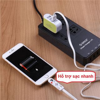 CỦ SẠC NHANH 3 CỔNG USB 3.1A TIỆN LỢI CHO SAMSUNG, IPHONE, XIAOMI, OPPO, LG, VIVO, REDMI, REAME...VV (GIAO MÀU NGẪU NHIÊN) GD084 - LADY'S PASSION