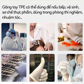 SET 100 GĂNG TAY CAO SU TPE DÙNG 1 LẦN VICTORIA LÀM BẾP NẤU ĂN VỆ SINH SIÊU DAI HỘP 100 GĂNG TAY GD076 - LADY'S PASSION