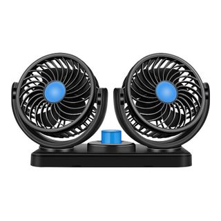QUẠT ĐÔI 12V SIÊU MÁT DÙNG TRÊN MỌI LOẠI XE OTO CAO CẤP GIÁ RẺ GD082 - LADY'S PASSION