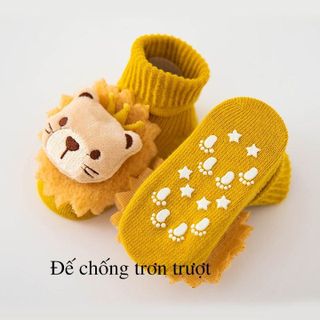 TẤT CAO CỔ HÌNH THÚ 3D DỄ THƯƠNG CHO BÉ CO GIÃN MỀM MẠI THẤM HÚT MỒ HÔI TỐT 55852 - LADY'S PASSION