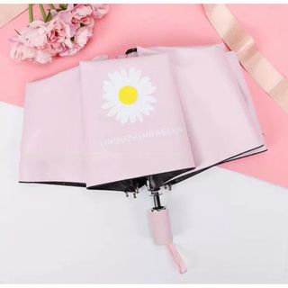 Ô DÙ XẾP HOA CÚC DAISY HÀN QUỐC, CHỐNG TIA UV, CHẤT LIỆU VẢI DÙ MẬT ĐỘ CAO, CHỐNG NƯỚC TUYỆT ĐỐI GD074 - LADY'S PASSION