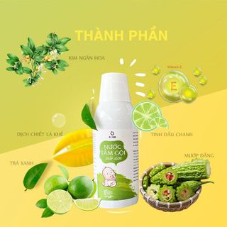 NƯỚC TẮM GỘI THẢO DƯỢC CHO BÉ SƠ SINH KUNBI CHAI 250ML 24075 - LADY'S PASSION