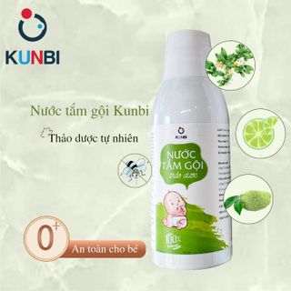 NƯỚC TẮM GỘI THẢO DƯỢC CHO BÉ SƠ SINH KUNBI CHAI 250ML 24075 - LADY'S PASSION