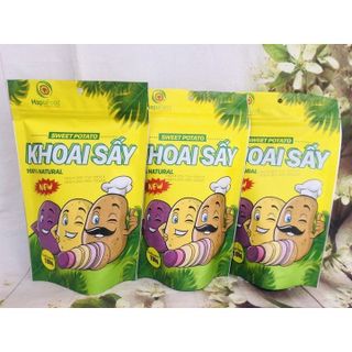 KHOAI LANG VÀNG, KHOAI LANG TÍM SẤY KHÔ GIÒN TAN, KHOAI ĂN LIỀN TÚI 100G 200G HP003 - LADY'S PASSION