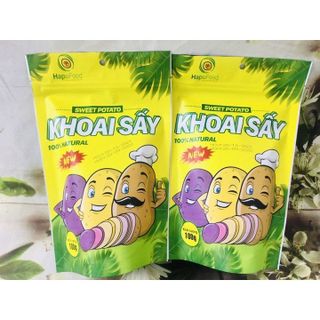 KHOAI LANG VÀNG, KHOAI LANG TÍM SẤY KHÔ GIÒN TAN, KHOAI ĂN LIỀN TÚI 100G 200G HP003 - LADY'S PASSION