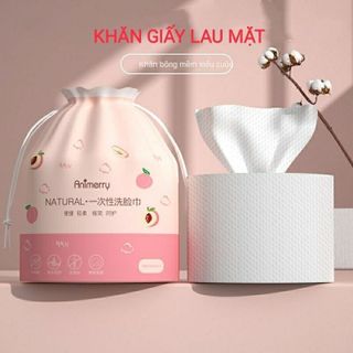 KHĂN MẶT KHÔ ANIMERRY DÙNG 1 LẦN LAU KHÔ, LAU ƯỚT , GIẤY LAU MẶT DÙNG MỘT LẦN LOẠI LỚN GD073 - LADY'S PASSION