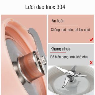 MÁY XAY ĐA NĂNG TOPWOW 3 CỐI 3 LƯỠI SIÊU BÉN XAY THỰC PHẨM ĂN DẶM CHO BÉ AN TOÀN VỆ SINH 40026- LADY'S PASSION