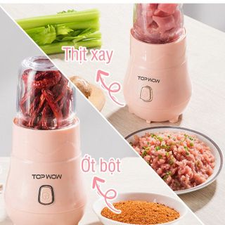 MÁY XAY ĐA NĂNG TOPWOW 3 CỐI 3 LƯỠI SIÊU BÉN XAY THỰC PHẨM ĂN DẶM CHO BÉ AN TOÀN VỆ SINH 40026- LADY'S PASSION