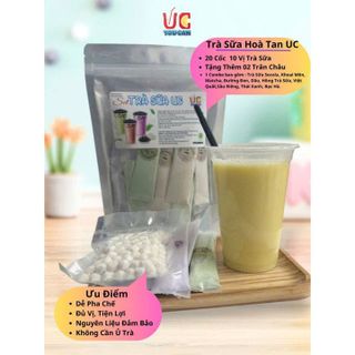 COMBO 10 VỊ 20 GÓI TRÀ SỮA HÒA TAN, DỄ PHA CHẾ TẠI NHÀ - LADY'S PASSION