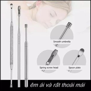 BỘ CHĂM SÓC TAI, LẤY RÁY TAI, VỆ SINH TAI, 5 CÂY INOX AN TOÀN HIỆU QUẢ GD077 - LADY'S PASSION
