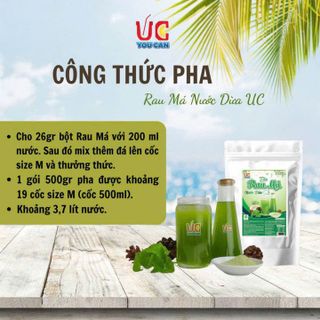RAU MÁ NƯỚC DỪA THƠM NGON, DỄ PHA TẠI NHÀ,TỐT CHO SỨC KHOẺ GÓI 500GR - LADY'S PASSION