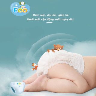 TẢ BỈM QUẦN TINY ECO CHO BÉ TỪ 6 ĐẾN HƠN 20KG TẶNG KÈM 1 HỘP KHĂN ƯỚT L061 - LADY'S PASSION