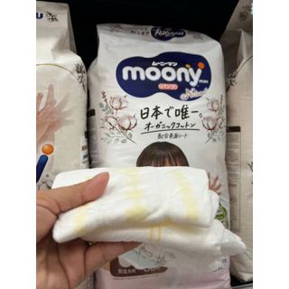 TÃ DÁN, TẢ QUẦN MOONY NATURAL MẶT BÔNG HỮU CƠ AN TOÀN CHỨA DẦU THỰC VẬT DƯỠNG ẨM CHO BÉ L058 - LADY'S PASSION