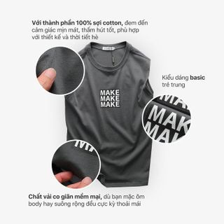 ÁO THUN SÁT NÁCH MAKE CHẤT COTTON KHÔ P239 - LADY'S PASSION