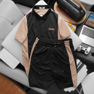 SET BỘ NAM HOUSTON CHẤT COTTON TỔ ONG P180 - LADY'S PASSION