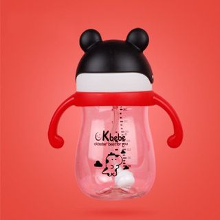 BÌNH TẬP UỐNG NƯỚC CHỐNG SẶC CÓ TAY CẦM CKBEBE NHỰA TRITAN 240ML 55228 - LADY'S PASSION