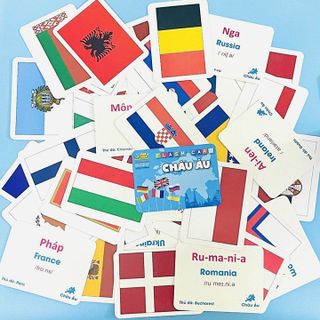 BỘ THẺ HỌC FLASHCARD CỜ CÁC NƯỚC 55487 - LADY'S PASSION