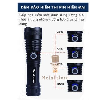 ĐÈN PIN CẦM TAY SIÊU SÁNG XHP50 THU GẦN PHÓNG XA TIỆN LỢI GD197 - LADY'S PASSION