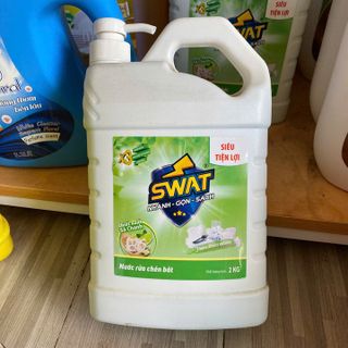 NƯỚC RỬA CHÉN SWAT NHANH GỌN SẠCH HƯƠNG SẢ CHANH CAN 2KG CÓ VÒI XỊT TIỆN LỢI L047 - LADY'S PASSION