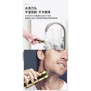MÁY CẠO RÂU MINI KF2846 HÌNH PHẬT TÍCH ĐIỆN VỎ ĐỒNG CAO CẤP GD191 - LADY'S PASSION