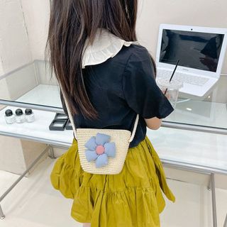 TÚI XÁCH CHO BÉ GÁI THỜI TRANG TRẺ EM BẰNG RƠM 55721 - LADY'S PASSION