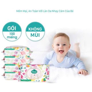 KHĂN ƯỚT NIVA GÓI 100 TỜ KHÔNG MÙI, DIỆT KHUẨN AN TOÀN CHO TRẺ SƠ SINH DA NHẠY CẢM L012 - LADY'S PASSION