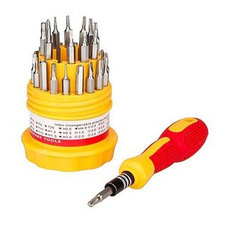 BỘ TUA VÍT SỬA CHỮA ĐA NĂNG 31 MÓN HỘP TRÒN ĐẦU THAY THẾ ĐA DỤNG PHÙ HỢP VỚI TẤT CẢ CÁC LOẠI ỐC VÍT SỬA ĐIỆN THOẠI GD046 - LADY'S PASSION