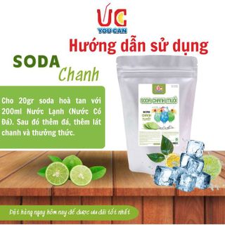 SODA CHANH BỘT HÒA TAN HƯƠNG CHANH TUYẾT, NƯỚC UỐNG GIẢI KHÁT CÓ SẴN GAS, KHÔNG CẦN SIRO, THƠM NGON TÚI 500GR - LADY'S PASSION