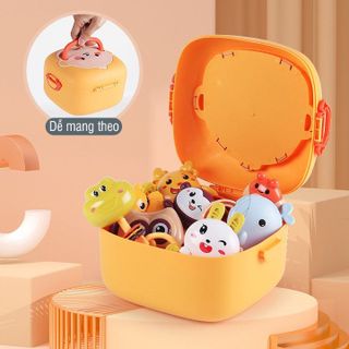 LỤC LẠC GẶM NƯỚU CHO BÉ AIYINGLE 6 MÓN CÓ HỘP ĐỰNG 55545 - LADY'S PASSION