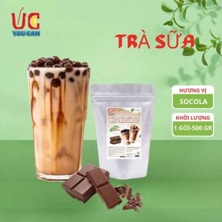 BỘT TRÀ SỮA SOCOLA HÒA TAN, TRÀ SỮA TRÂN CHÂU ĐẬM VỊ, THƠM NGON, NƯỚC UỐNG GIẢI KHÁT, DỄ PHA TÚI 500GR - LADY'S PASSION