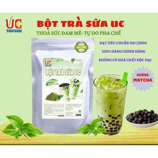 BỘT TRÀ SỮA MATCHA HÒA TAN, TRÀ SỮA TRÂN CHÂU ĐẬM VỊ, THƠM NGON, DỄ PHA, NƯỚC UỐNG GIẢI KHÁT TÚI 500GR - LADY'S PASSION