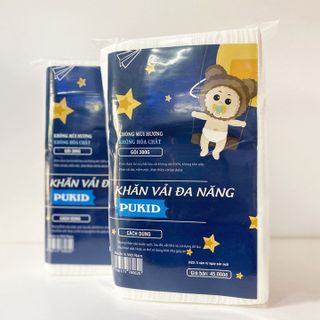 KHĂN VẢI KHÔ ĐA NĂNG PUKID 300G 60620 - LADY'S PASSION