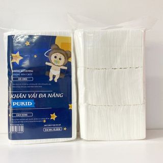 KHĂN VẢI KHÔ ĐA NĂNG PUKID 300G 60620 - LADY'S PASSION