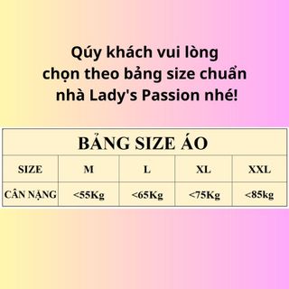 ÁO THUN CỔ BẺ THÊU CHỮ AR P002 - LADY'S PASSION