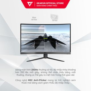 Màn hình cong MSI OPTIX G27C4X 27" 250Hz FreeSync Premium chuyên game