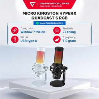 Micro Kingston HyperX QuadCast S RGB