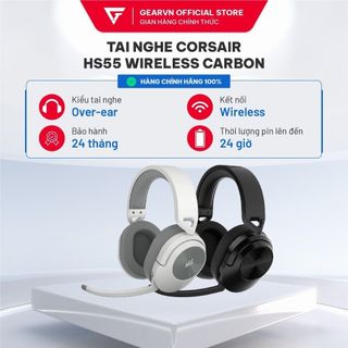 Tai nghe Corsair HS55 Wireless Core Black (CA-9011290-AP)