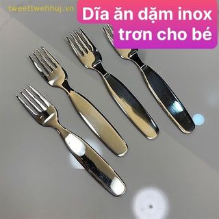 Dĩa ăn dặm inox trơn cho bé giá sỉ