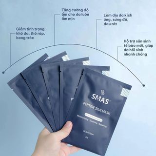MẶT NẠ SMAS PEPTIDE SILK MASK CẤP ẨM, PHỤC HỒI DA 25g
