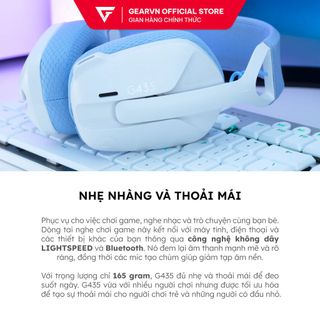 Tai nghe Logitech G435 Lightspeed Wireless