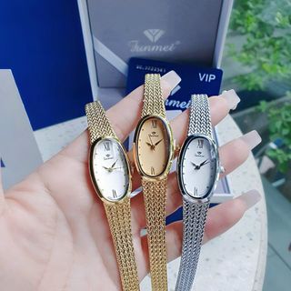 ĐỒNG HỒ NỮ CH.ÍNH HÃN.G FUNMEI F2147 MẶT OVAN DÂY LƯỚI THÉP ĐI KÈM TEM KÍCH HOẠT ĐIỆN TỬ BẢO HÀNH 3