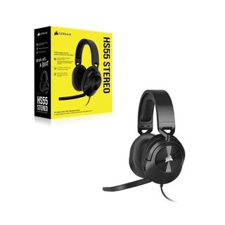 Tai nghe Gaming có dây Corsair HS55 Carbon/White